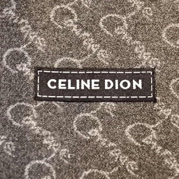 CELINE DION Gray VIP Cashmere Scarf. "Courage" Tour. 72x12. New Without Tag. - Picture 2 of 12